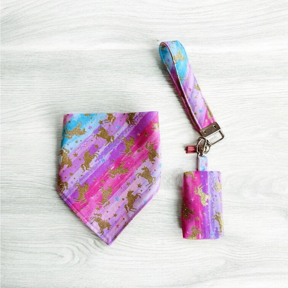 Unicorn Print Doggy Bundle